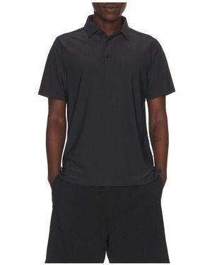 Rhone Regatta Pique Polo - Black