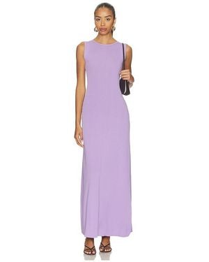 Solid & Striped Vestido Lucerne En Color Morado Talla (También En S)