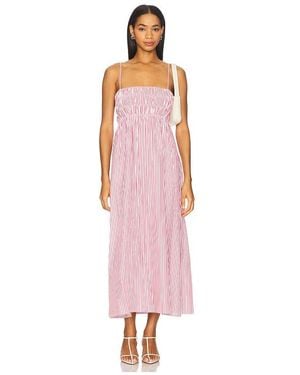 Faithfull the Brand Nica Midi Dress - Pink