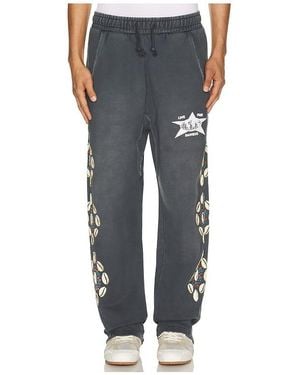 Barriers Worldwide Cowrie Shell Sweatpant - Black