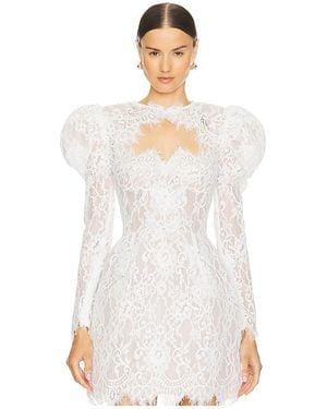 Bronx and Banco Colette Blanc Lace Bolero - White
