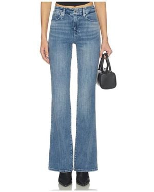 GOOD AMERICAN Good Legs Flare Jeans - Blue