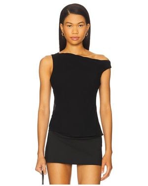 Bec & Bridge Rhone Drape Top - Black