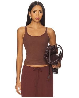 AYA MUSE Ribbed Tank Top - Red