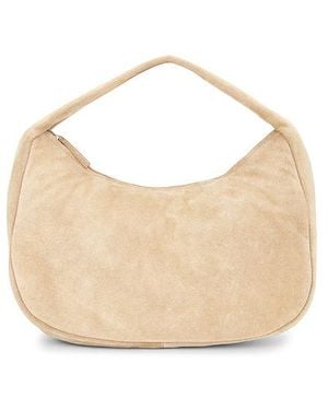 St. Agni Suede Large Bon Bon Bag - ナチュラル