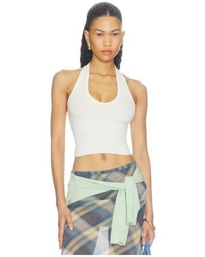 WAO Halter Tank - White