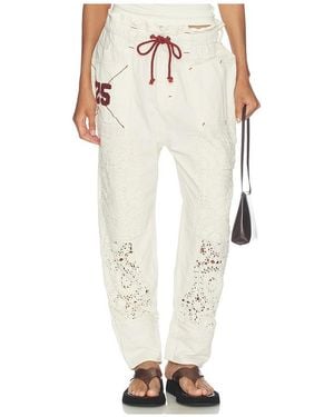 Free People Rockaway Craft Pant - White
