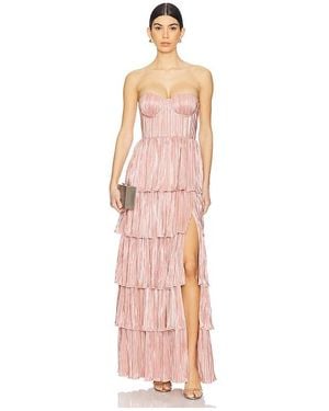 Lovers + Friends Hattie Gown - White