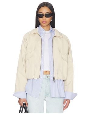 Joe's Jeans The Zip Bubble Jacket - White