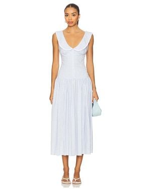 LPA Brigette Midi Dress - White