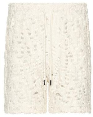 Oas Atlas Crochet Short - White