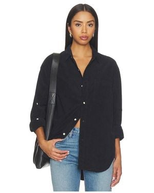 Citizens of Humanity Kayla Corduroy Shirt - Black
