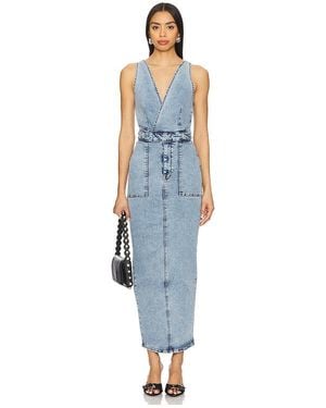 GOOD AMERICAN Maxikleid Fit For Success - Blau