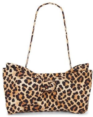 Loeffler Randall Clutch Mit Schleife Calerie - Weiß