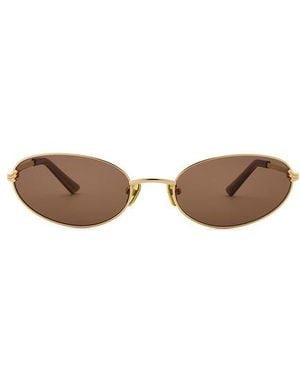 Luv Lou X Whitney Port The Rose Sunglasses - Metallic