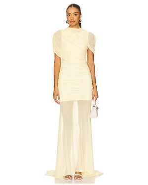 Amanda Uprichard X Revolve Evianna Gown - Natural