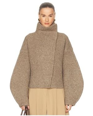 Camila Coelho Wynter Boiled Knit Jacket - Natural