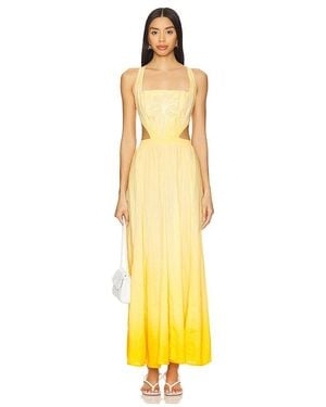 Maaji Boho Sunrise Canary Dress - Yellow