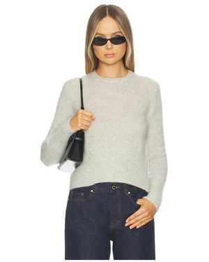 W. Cashmere Suéter Con Cintura Ceñida Laurel En Color Gris Claro Talla (También En M, S, Xs) - Blanco