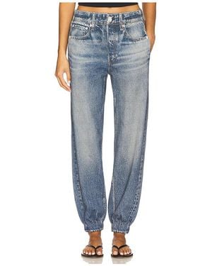 Rag & Bone Miramar Terry Jogger Pant Jeans - Blue