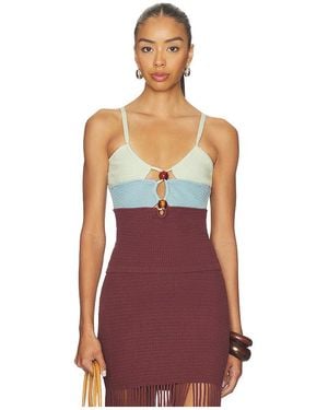 OSIS STUDIO Nina Top - Red