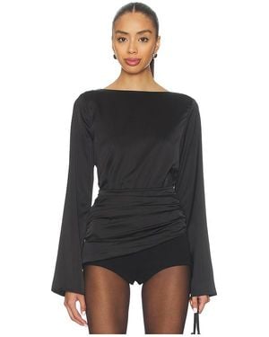 MORE TO COME Oberteil Daphne - Schwarz