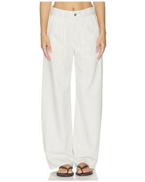 Agolde Low Curve Utility Jean - White