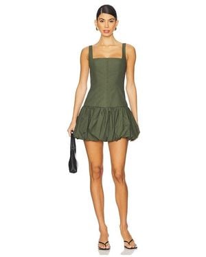 Shona Joy Maiori Square Neck Bubble Mini Dress - Multicolor