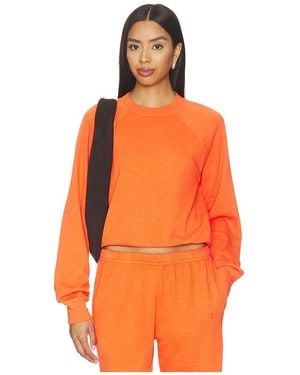 ÉTERNE Raglan-Sweatshirt (Kurz Geschnitten) - Orange