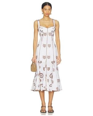 Charo Ruiz Naia Long Dress - White
