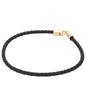 Miansai Cruz Leather Bracelet - Black