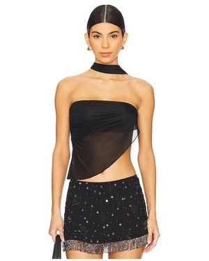 Mirror Palais Deity Top - Black
