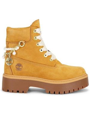 Timberland Stone Street Lace-Up Boot - Yellow
