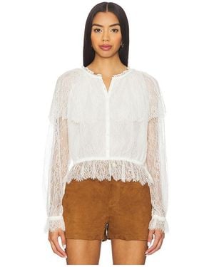 Cami NYC Langärmeliges Shirt Vitoria - Weiß