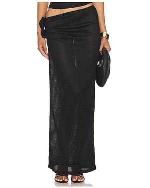 Lioness Soul Mate Maxi Skirt - Black