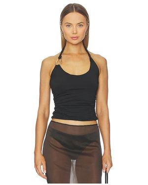 SNDY'S Ash Tank Top - Black