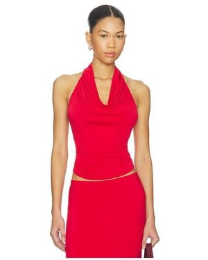 Bella Venice Neckholder-Top The Elsa - Rot