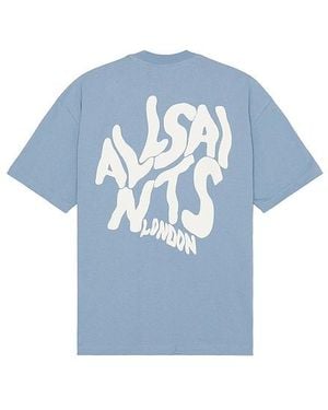 AllSaints Shirt - Blau