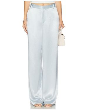 NonChalant Label Pantalón Pierna Ancha En Color Bebe Azul Talla En - Blanco