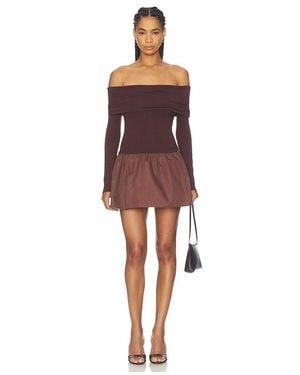 ALL THE WAYS Madley Mini Dress - Red