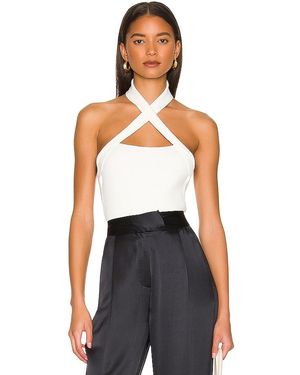Nbd Yvette Halter Top - White