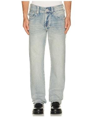 TRUE RELIGION Billy Big T Flap Crystal Jeans - Blue