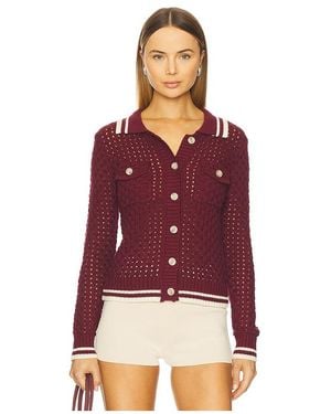 Heartloom Cardigan Posey - Rot