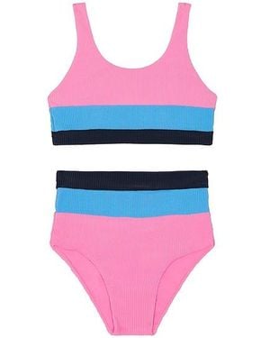 Beach Riot Bikini Little Mackenzie - Rot