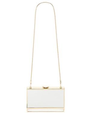 Jonathan Simkhai Clutch Maddox Mirror - Weiß