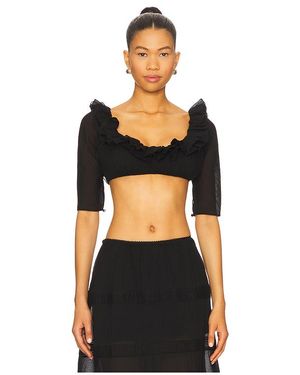 Mirror Palais Blusa En Color Negro Talla (También En M, S, Xs)