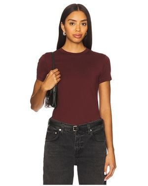 Theory Tiny Basic Tee - Red