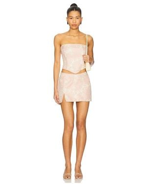 MORE TO COME Doer Skirt Set - Pink