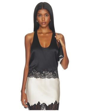Artless Wren Lace Top - Black