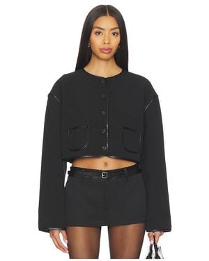 Lioness Twilight Crop Jacket - Black